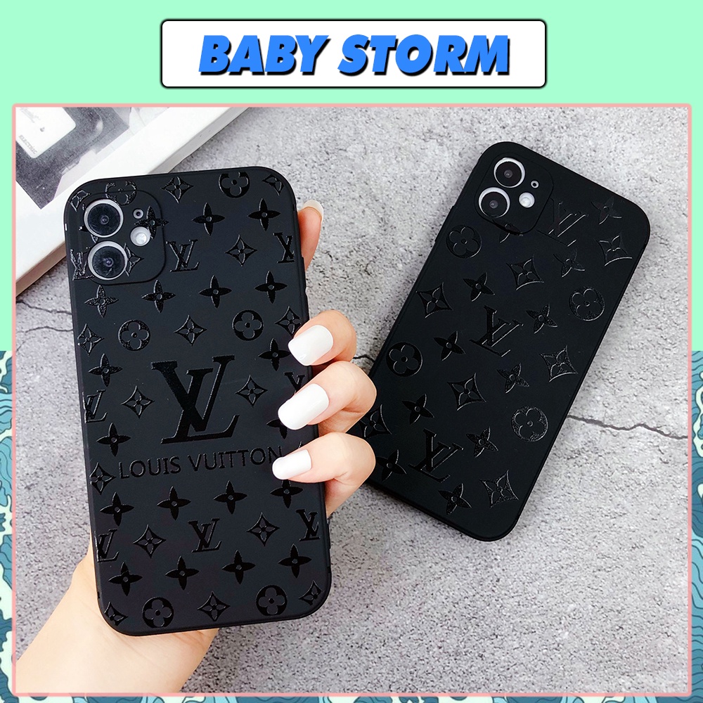 Ốp Lưng Iphone Cạnh Vuông L.V - BVC , BVC Iphone5/5s/6/6plus/6s/6splus/7/7plus/8/8plus/x/xr/xs/11/12/pro/-Sencase