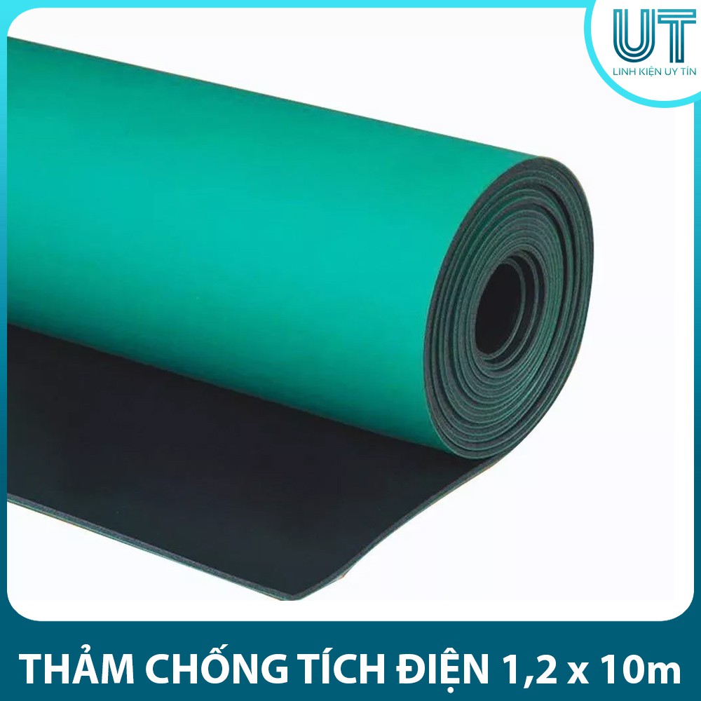 Thảm Cao Su Chống Tĩnh Điện 1,2 Mét x 10 Mét