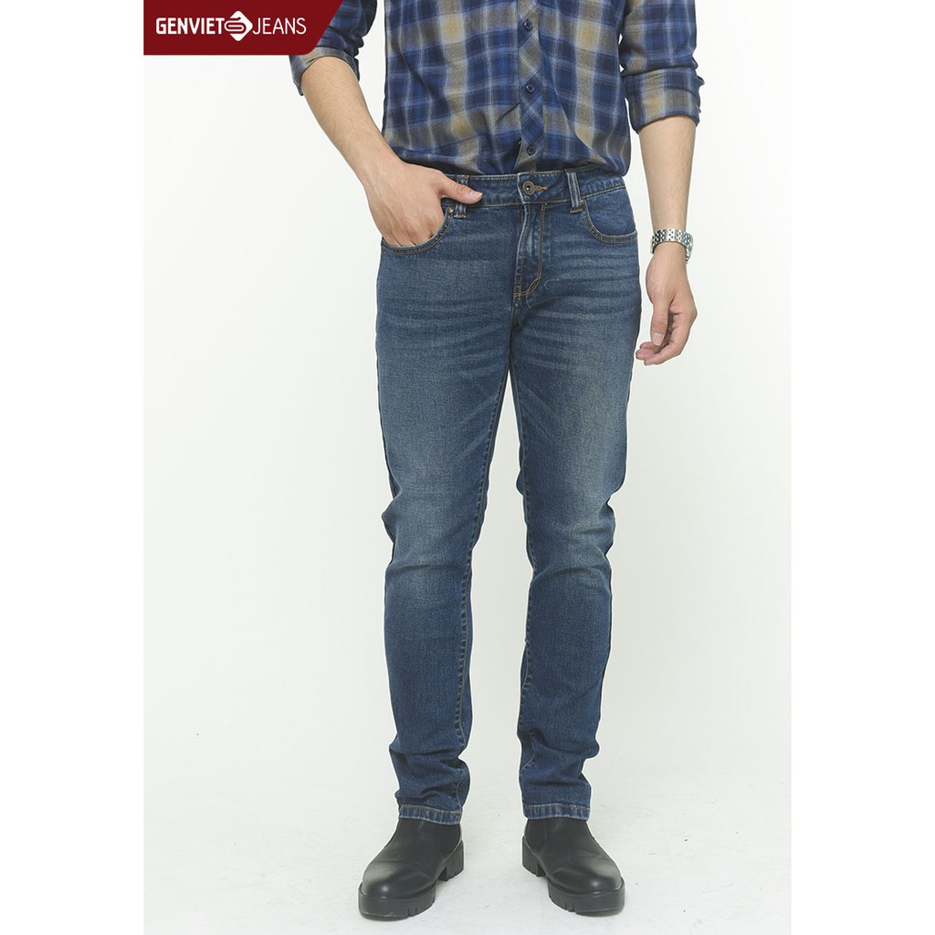 Quần dài jeans nam T1102J738 GENVIET | BigBuy360 - bigbuy360.vn