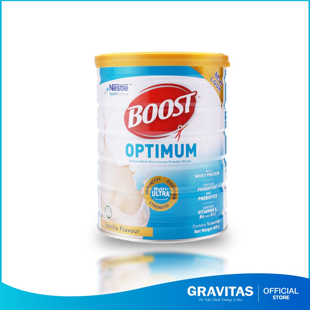 Sữa Nestlé Boost Optimum 800g/lon