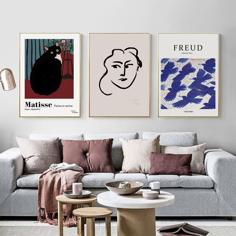 Tranh treo tường trang trí vải canvas hình nghệ thuật dành cho nhà cửa