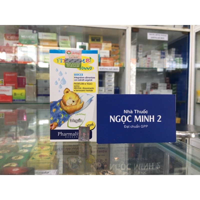 ✅ [Chính Hãng] Fitobimbi Sonno (Chai 30ml) FITOBIMBI SONNO giúp hỗ trợ cải thiện chất lượng giấc ngủ