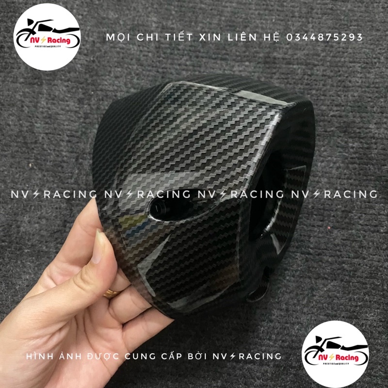 Chụp Đuôi pô Ex155 2021 cacbon