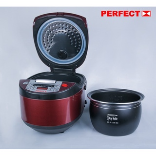 Nồi cơm điện tử perfect lòng kiểu niêu perfect c608
