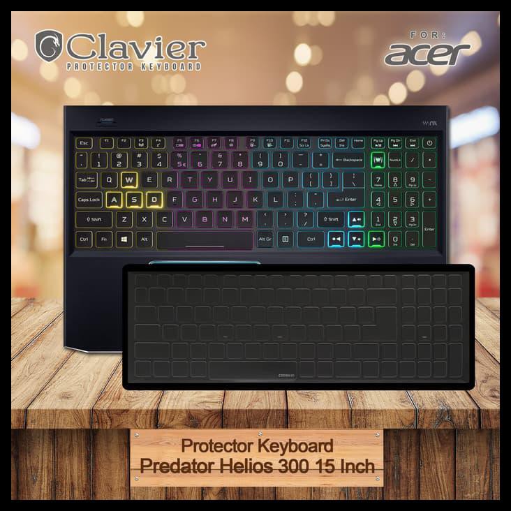 Miếng Dán Bảo Vệ Bàn Phím Máy Tính Acer Predator Helios 300 Ph315-52 - 72wq 71zc C Akl380