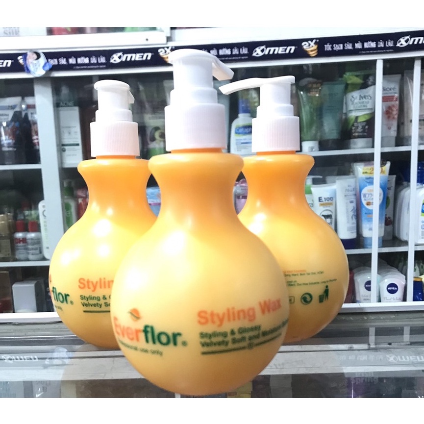 Wax Giữ Nếp Tóc Uốn Everflor 300ml