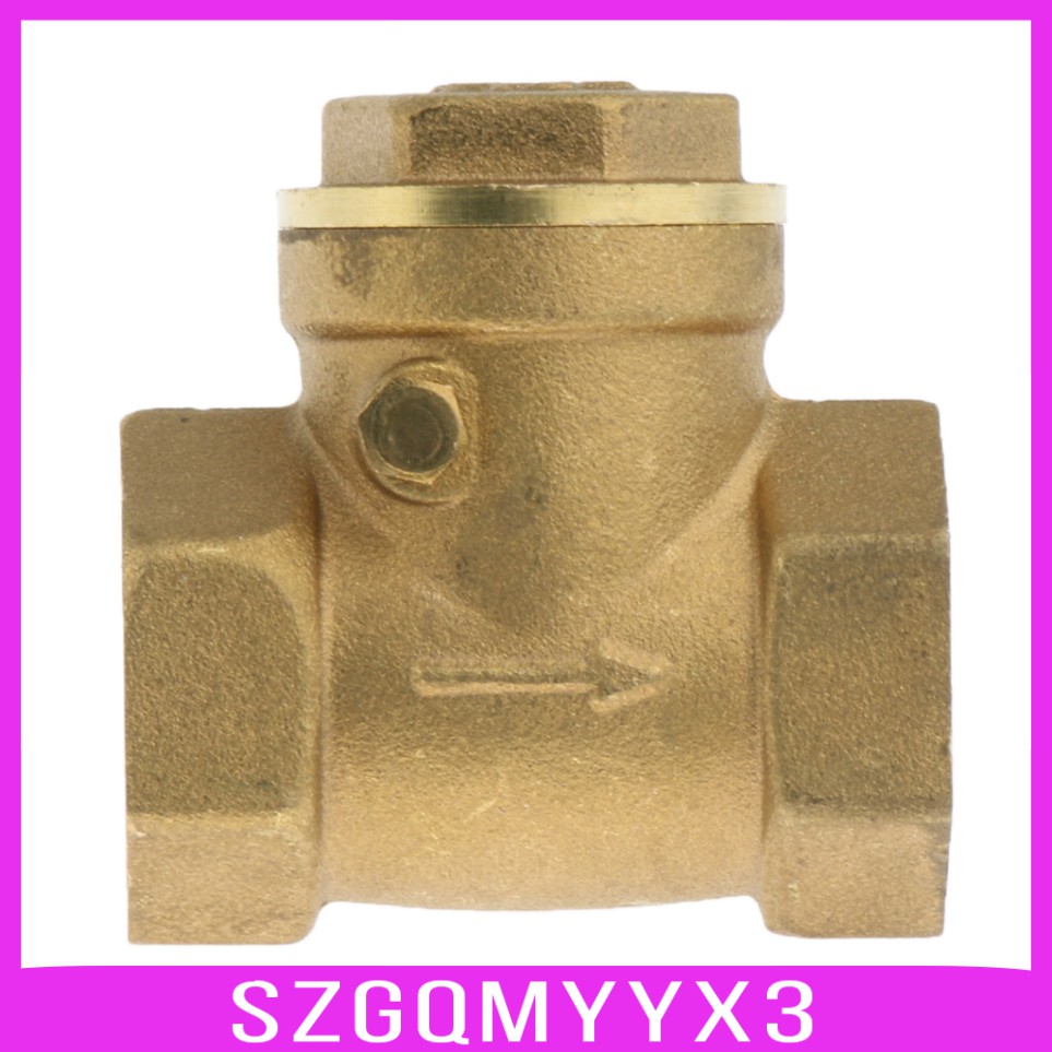 Van Kiểm Tra Một Chiều DN15- 1-2 inch Bằng Đồng Thau Chuyên Dụng Cho Nhà Vệ Sinh