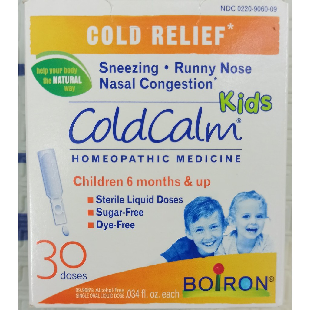 Nước Muối Uống Vi Lượng Boizon Coldcalm - Mỹ hộp 30 gói