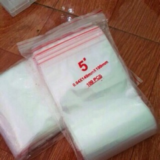 100g túi zip số 5 . Túi zip cỡ 10*14cm