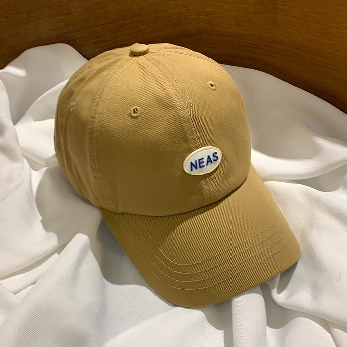 Mũ lưỡi trai thêu chữ đơn giản cá tính thời trang