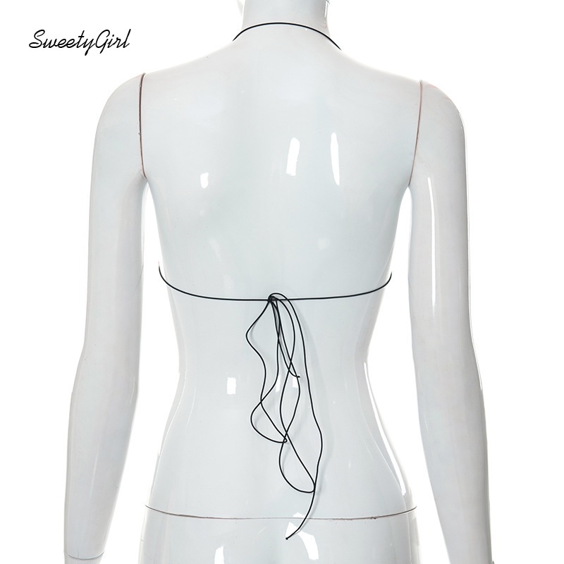 Áo Hai Dây Màu Trơn Hở Lưng Thời Trang Gợi Cảm 2022 Cho Nữ