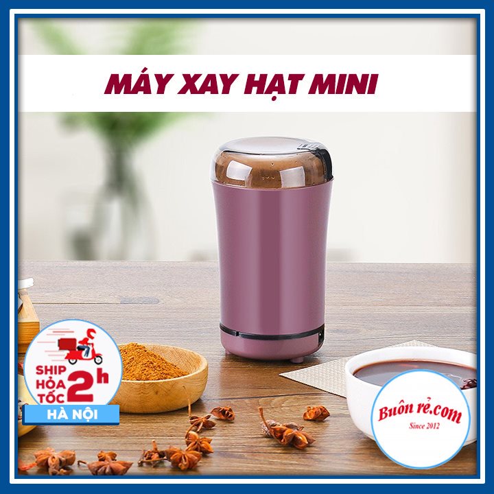 Máy xay hạt khô, xay các loại ngũ cốc nhuyễn mịn cao cấp  – Máy xay cà phê cầm tay mini 01496