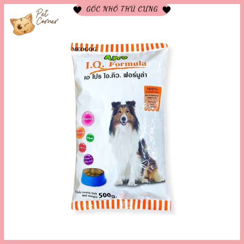 Thức ăn hạt cho chó mèo Apro IQ Formula gói 500gr