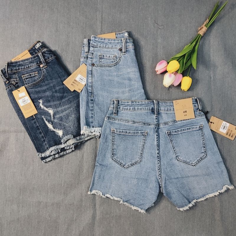 Quần short jean nữ chất xịn co giãn siêu cá tính