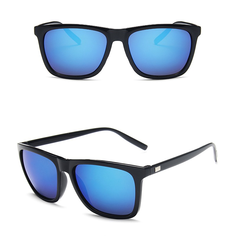 Kính Mát Gọng Vuông Bằng Nhựa Thời Trang Cho Nam