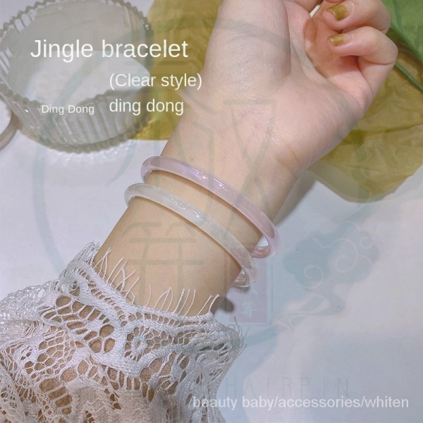 Vòng tay đeo hằng ngày trang trí chuông leng keng phong cách Hán phục triều đình cổ trang cho nữ