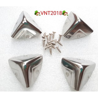 Chụp góc inox bo tròn cho đồ mỹ nghệ