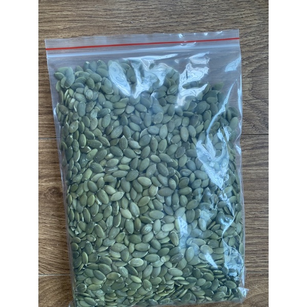 Hạt bí xanh sống đã tách vỏ gói 200g - 500g