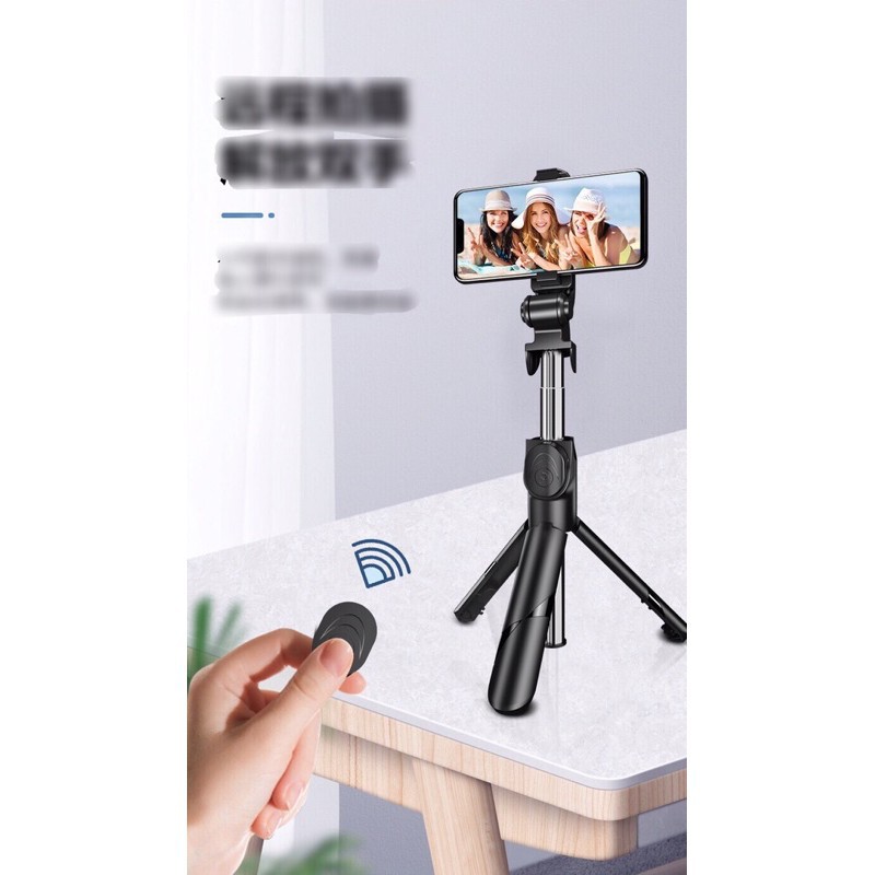 Gậy Tự Sướng 3 chân Xoay 360 Gậy Selfie có Bluetooth Live tream quay Video  | WebRaoVat - webraovat.net.vn