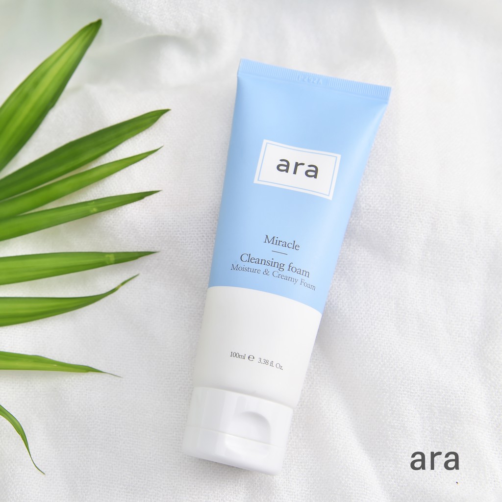 Sữa rửa mặt  ARA Miracle Moisture & Creamy Cleansing Foam