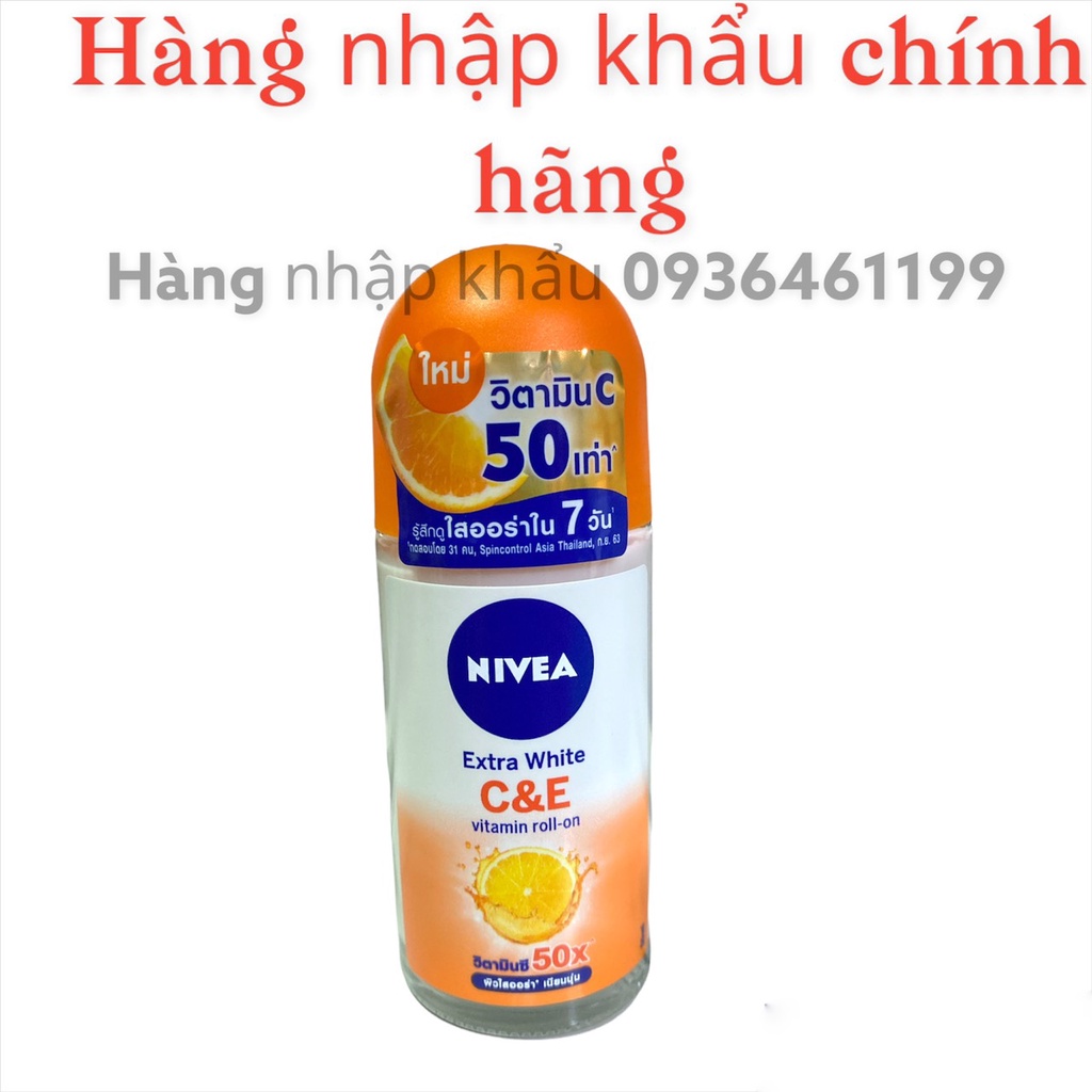 Lăn Nách Nữ Nivea 50ml Thái Lan