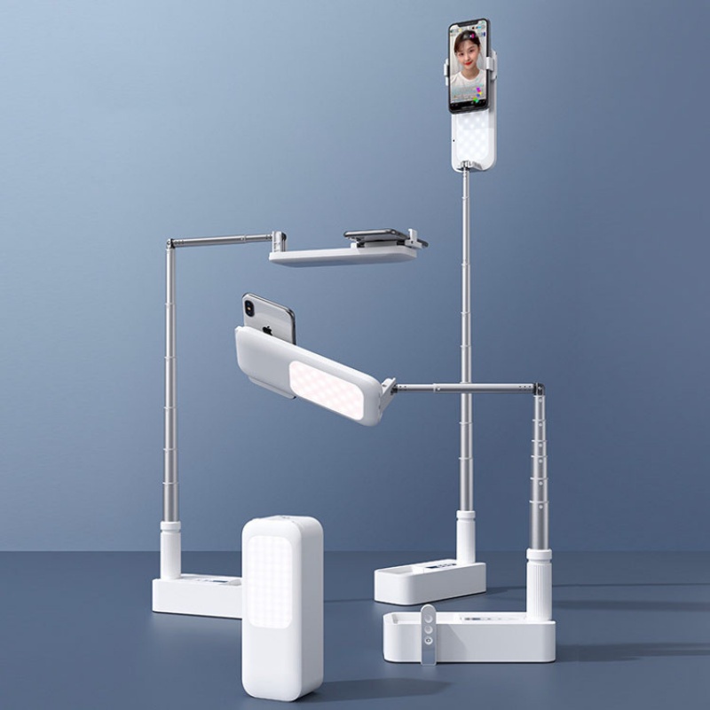 Đèn Livestream Bán Hàng Gập Gọn Stand Box V6 Xoay 360 Độ Đa Năng Có Điều Khiển Từ Xa - Bảo Hành 12 Tháng