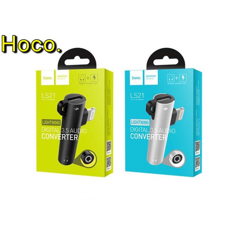 Bộ jack chuyển đổi âm thanh Hoco LS21 - Lightning