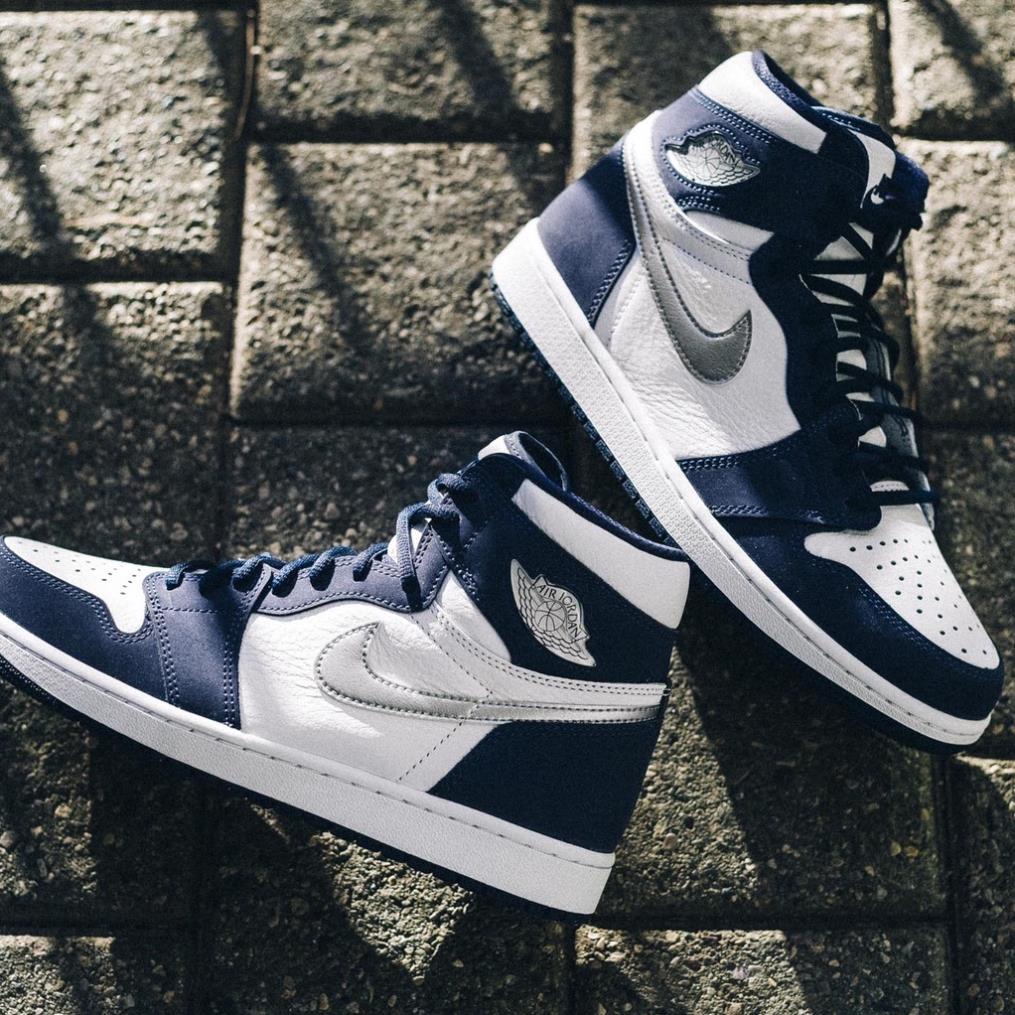 Giày Jordan Xanh Than NAVY cao cổ Hàng Tàu