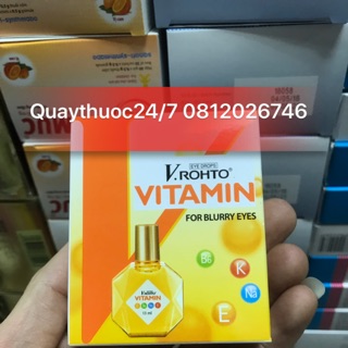 DUNG DỊCH DƯỠNG MẮT VIROTO VITAMIN