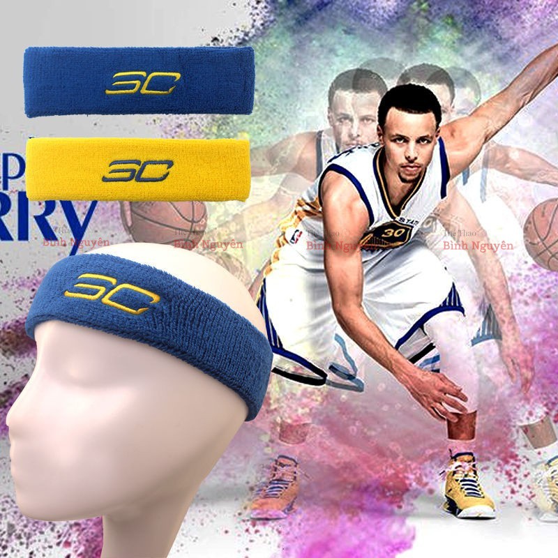 Băng đô chặn mồ hôi trán Headband thể thao cầu thủ bóng rổ NBA chất liệu len thấm mồ hôi tốt, không bí nóng basketball