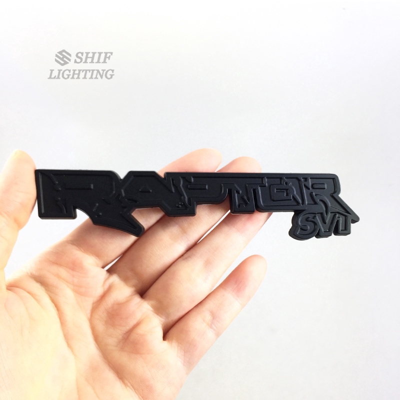 Miếng dán Bằng kim loại logo RAPTOR SVT dán trang trí xe ô tô Ford F150