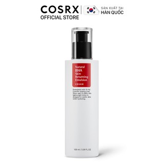 Sữa Dưỡng Dành Cho Da Mụn COSRX Natural BHA Skin Returning Emulsion 100ml