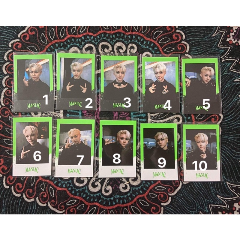 Ảnh thẻ bo góc Stray Kids Felix trong concert Miniac