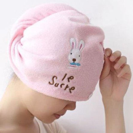 Khăn cuốn tóc rửa mặt - trang điểm - tắm gội đa năng
