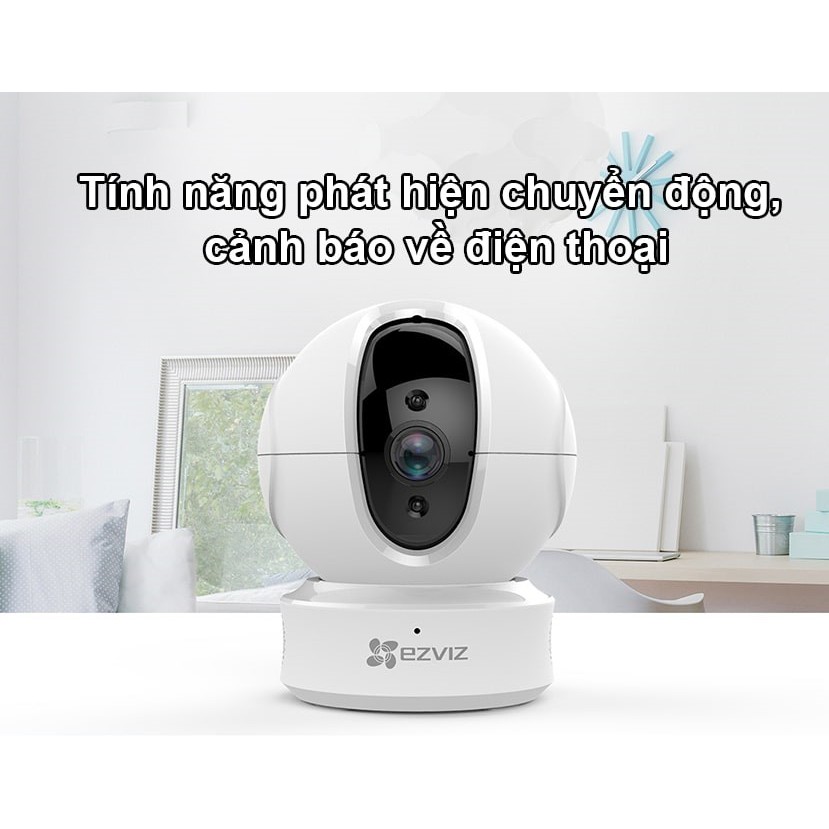 Camera Ezviz TY2 1080P Full HD CS-TY2-B0 -Xoay 360 - Đàm thoại 2 chiều