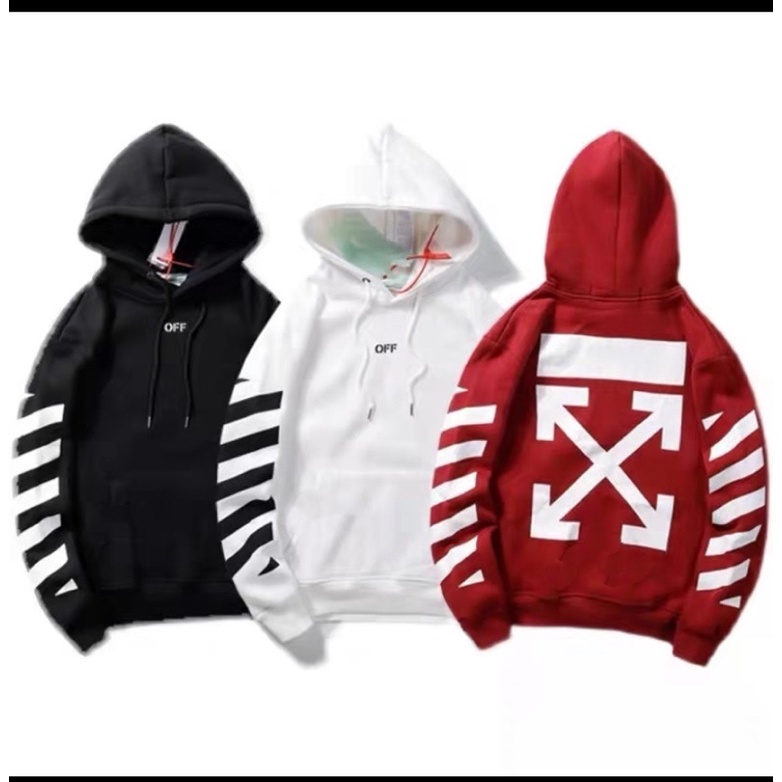 Áo nỉ da cá mũ chữ OFF🌺 hot trend ảnh chụp thật | BigBuy360 - bigbuy360.vn