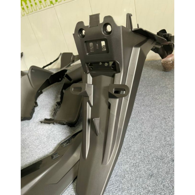 Full bộ nhựa nhám đen xe ga Nouvo 6 zin chính hãng