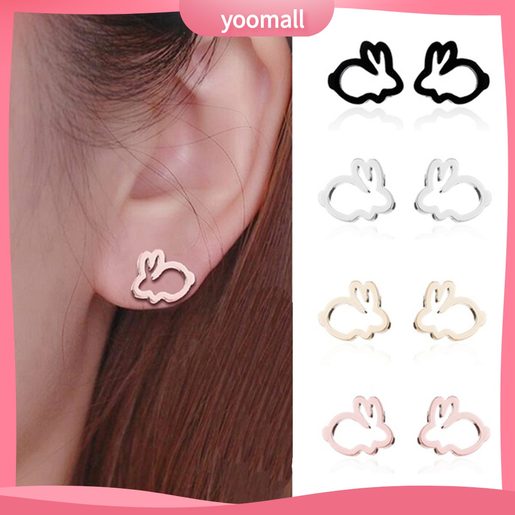 Hoa Tai Hình Tai Thỏ Đáng Yêu Cho Nữ