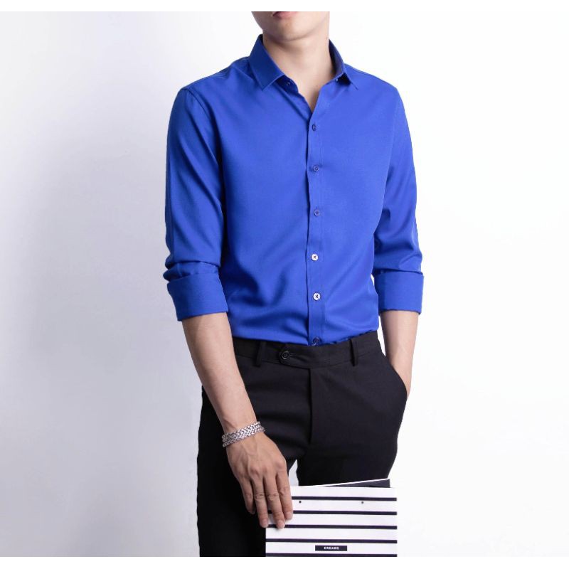 Áo sơ mi nam dài tay cổ bẻ Z.R cao cấp hàng xuất dư D365-SM39 | BigBuy360 - bigbuy360.vn