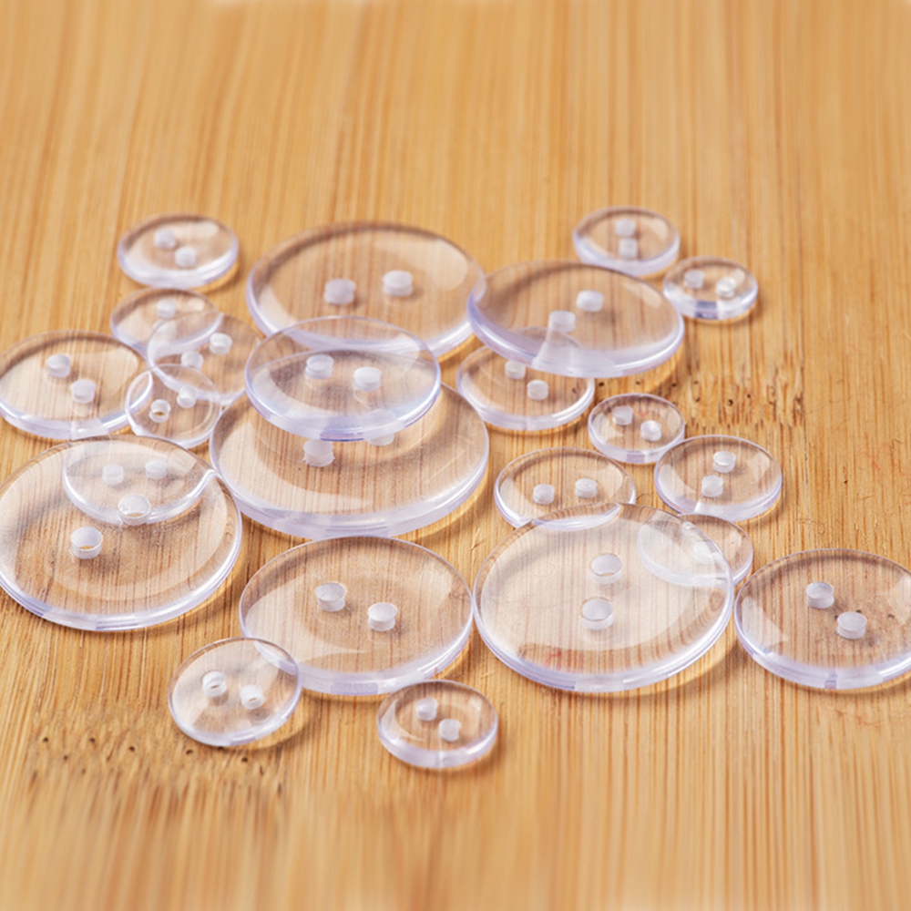 Set 100 Cúc Áo Nhựa Nhiều Kích Cỡ Làm Đồ Thủ Công