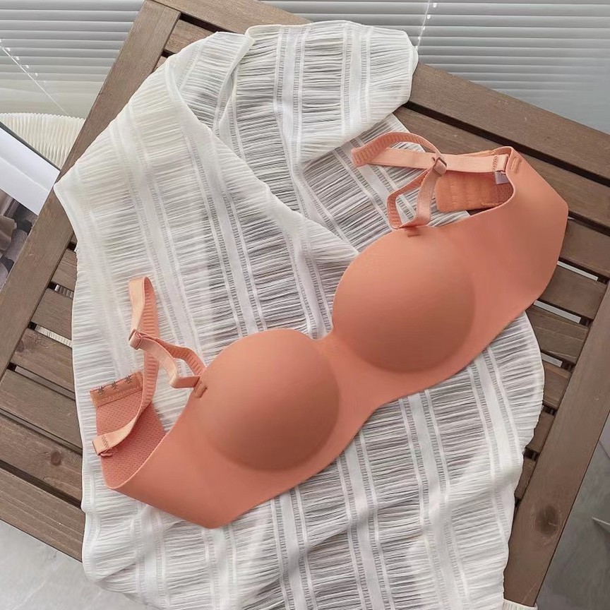 Áo ngực một mảnh màu trơn không gọng thép thoáng khí thoải mái | BigBuy360 - bigbuy360.vn