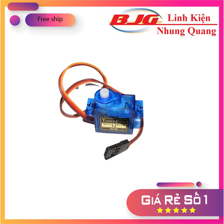 Động Cơ Servo SG90, Góc Quay 180 Độ