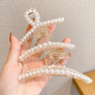 Kẹp càng đính hạt, cặp càng cua hạt cườm