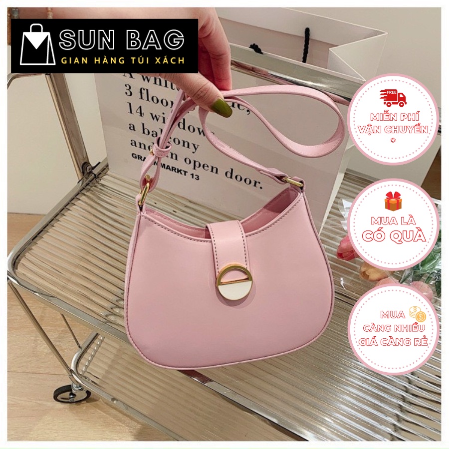 Túi xách nữ đeo chéo, đeo vai, đi chơi, đi học, dự tiệc, da cao cấp, phong cách hàn quốc size 23cm SB271