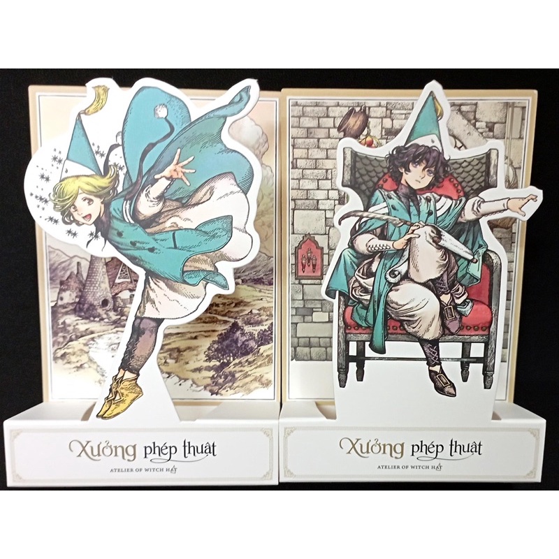 Standee giấy Xưởng Pháp Thuật 1 2 3 4 5 6 7 8 9 10 đặc biệt seal - Witch Hat Atelier XPT - bản đặc biệt