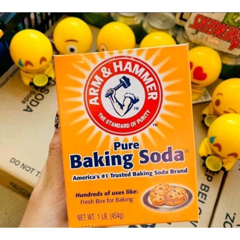 Bột Baking Soda đa công dụng khử mùi, giảm khuẩn, tẩy rửa, làm bánh, chăm sóc da 454g