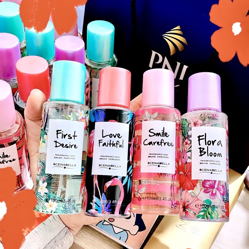 Xịt Thơm BODY MIST SCENABELLA Siêu Thơm Lưu Hương Lâu Cả Ngày | BigBuy360 - bigbuy360.vn