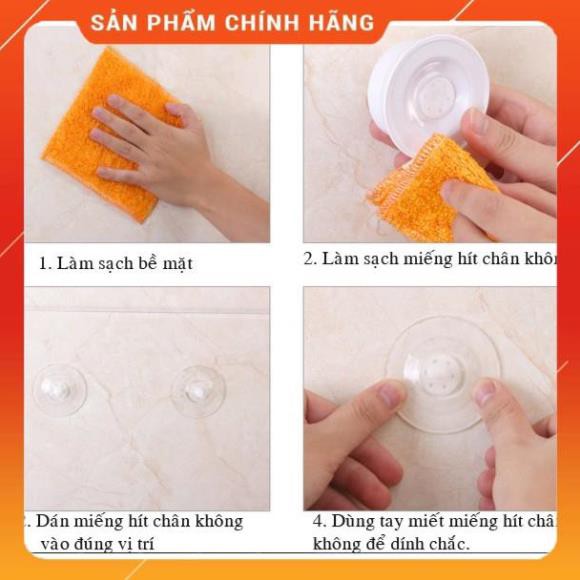 Kệ hút chân không nhả kem đánh răng tự động kèm 3 cốc TT