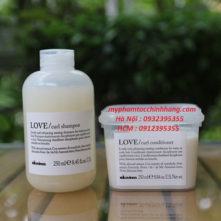 Dầu gội và xả cho tóc uốn DAVINES Love Curl 250ml*2