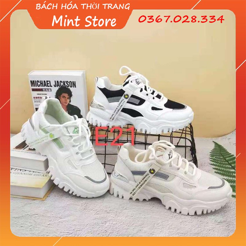 GIÀY THỂ THAO NỮ 🎁FREESHIP 🎁 GIÀY ULZZANG NỮ HOA CÚC ĐẾ RĂNG CƯA XINH XẮN G 124